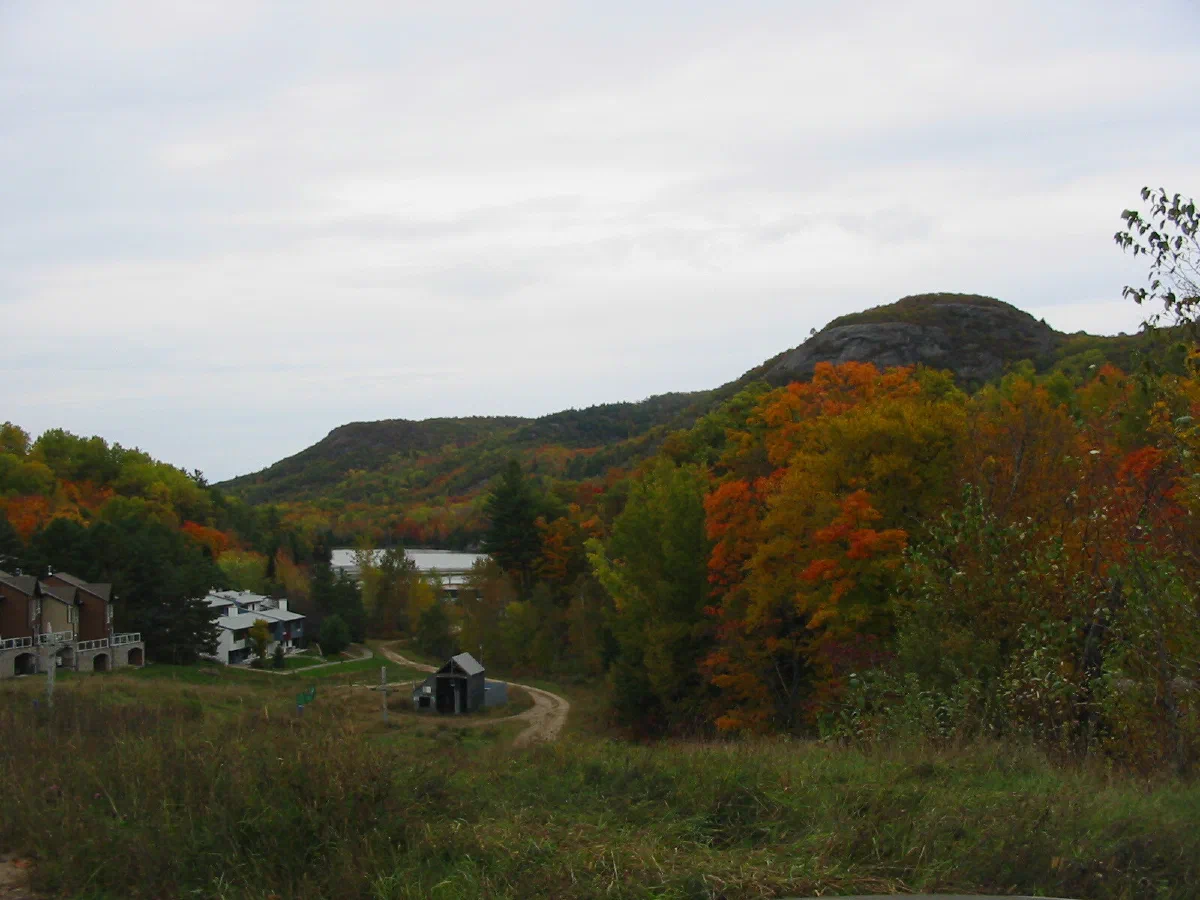 Chalet #05 — Autumn view of the surrounding hills